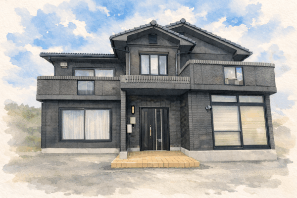 【売却実績】富山市旧大山町のパルコンRC造住宅を売却｜越境の課題があった中古住宅の成約事例