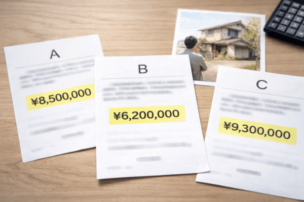 不動産売却で「査定額」だけを信じてはいけない理由｜富山市の空き家相談でよくある落とし穴