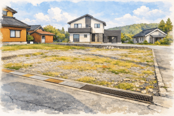 【売却実績】富山市八尾町の更地を売却｜翌日に買主が決まった早期成約事例