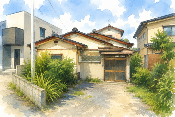 【買取実績】富山市大島の中古住宅を買取｜建物ではなく土地の価値を評価した事例